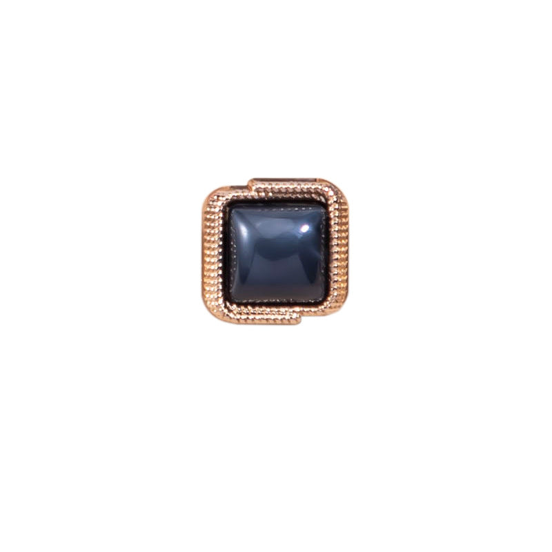 11.5mm Square Shirt Metal Resin Buttons with Shank 72 Pack(9 Colors) - Lots of Buttons