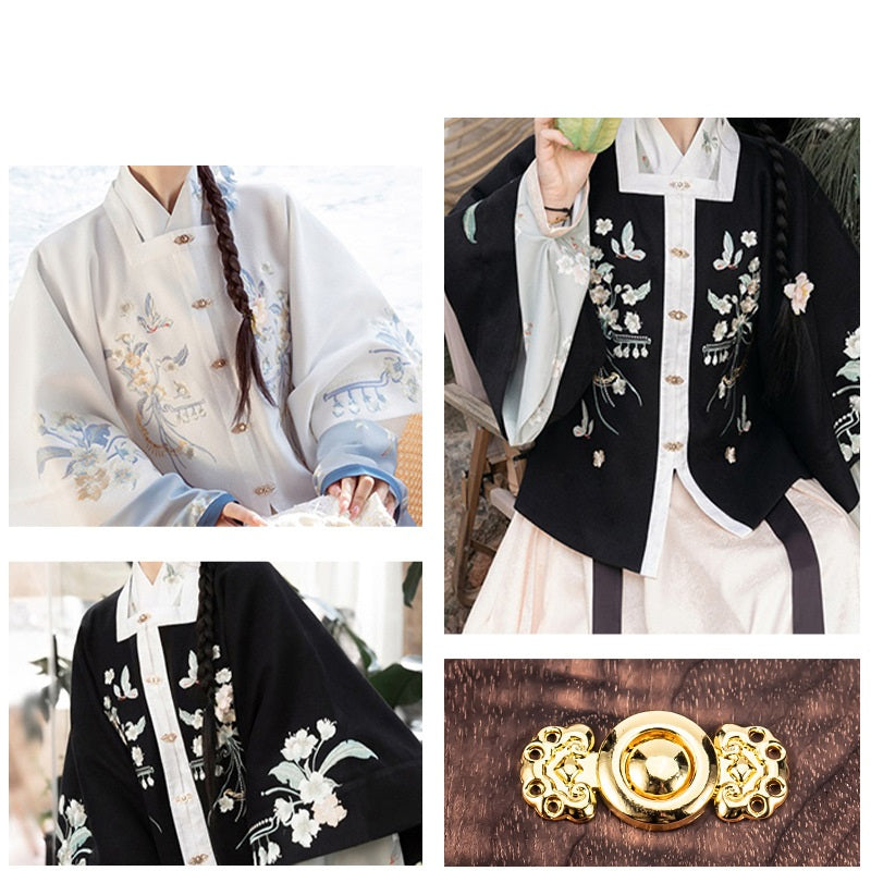 Traditional Chinese Metal Clasp Button Fastener for Hanfu Cheongsam 20 Pack - Lots of Buttons