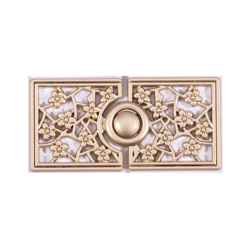 Chinese Plum Blossom Metal Buckle Buttons Brooch 10pcs - Lots of Buttons