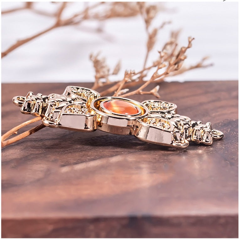 Chinese Cat's Eye Stone Metal Buckle for Hanfu Cheongsam 8 Color Pack - Lots of Buttons