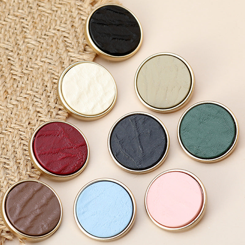 18-28mm Resin Metallic Button Women's Cashmere Coats 45 Pack - Lots of Buttons