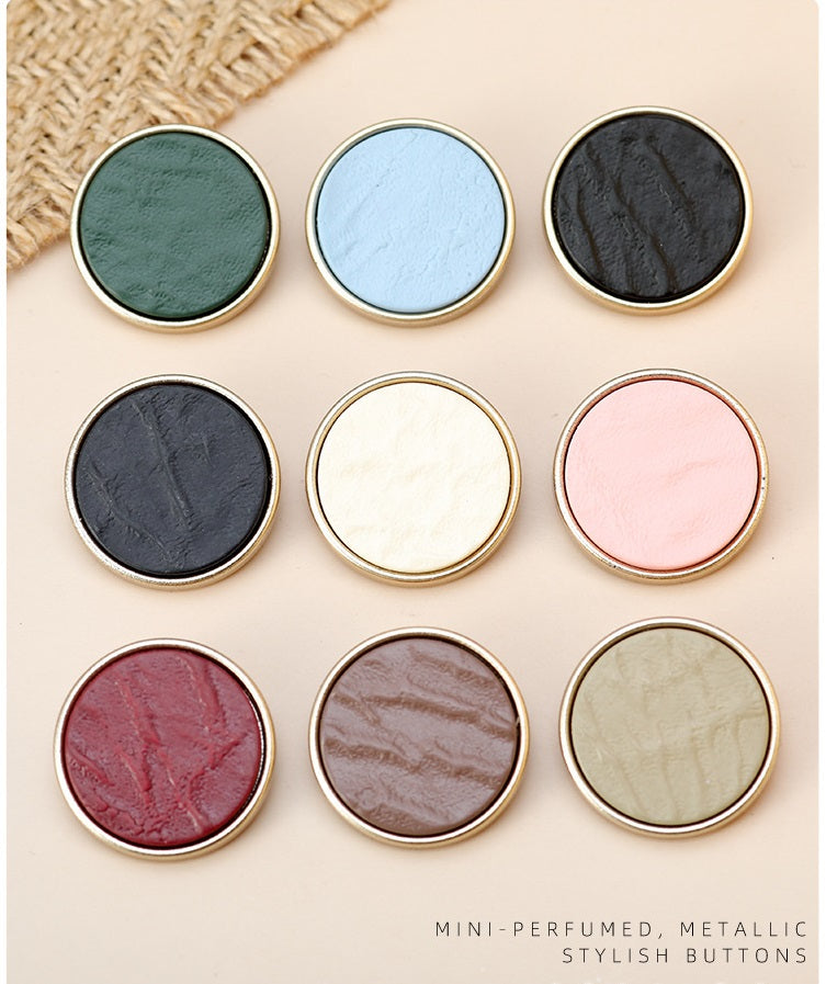 18-28mm Resin Metallic Button Women's Cashmere Coats 45 Pack - Lots of Buttons