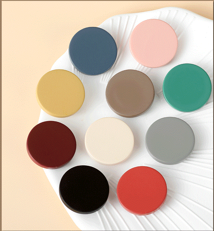 15-30mm Round Flat Resin Buttons with Shank 50 Pack( in 10 Colors ) - Lots of Buttons