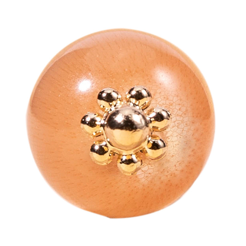 10mm Cat's Eye Stone Round Bead Chinese Cheongsam Button 65 Pack - Lots of Buttons