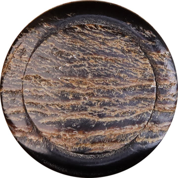 25MM Bottoni in Pelle di Corno Imitazione Texture Irregolare Bark 20PCS