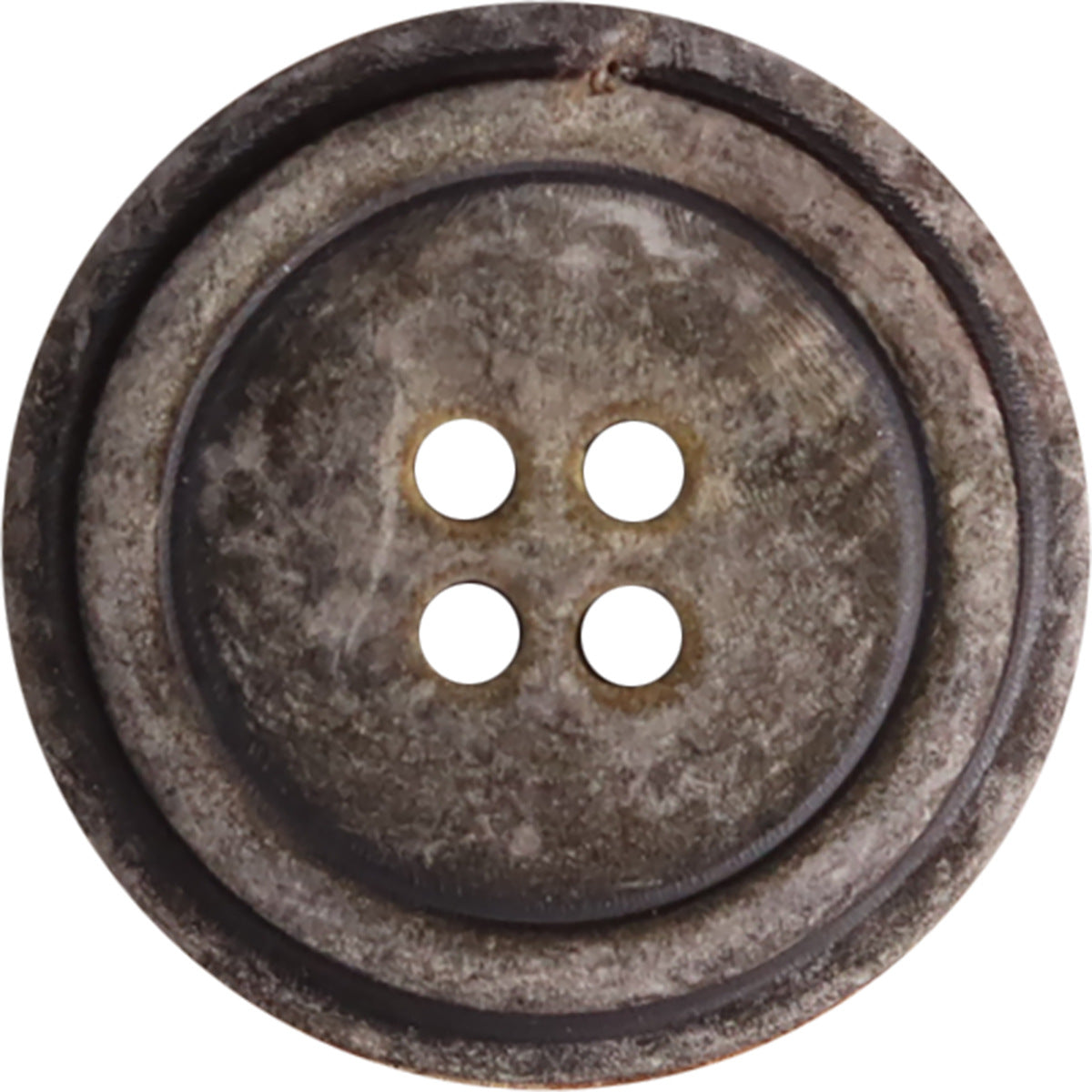 Gray-Black Natural Horn Buttons For Men's Retro Jackets 25 Pack - Lots of Buttons