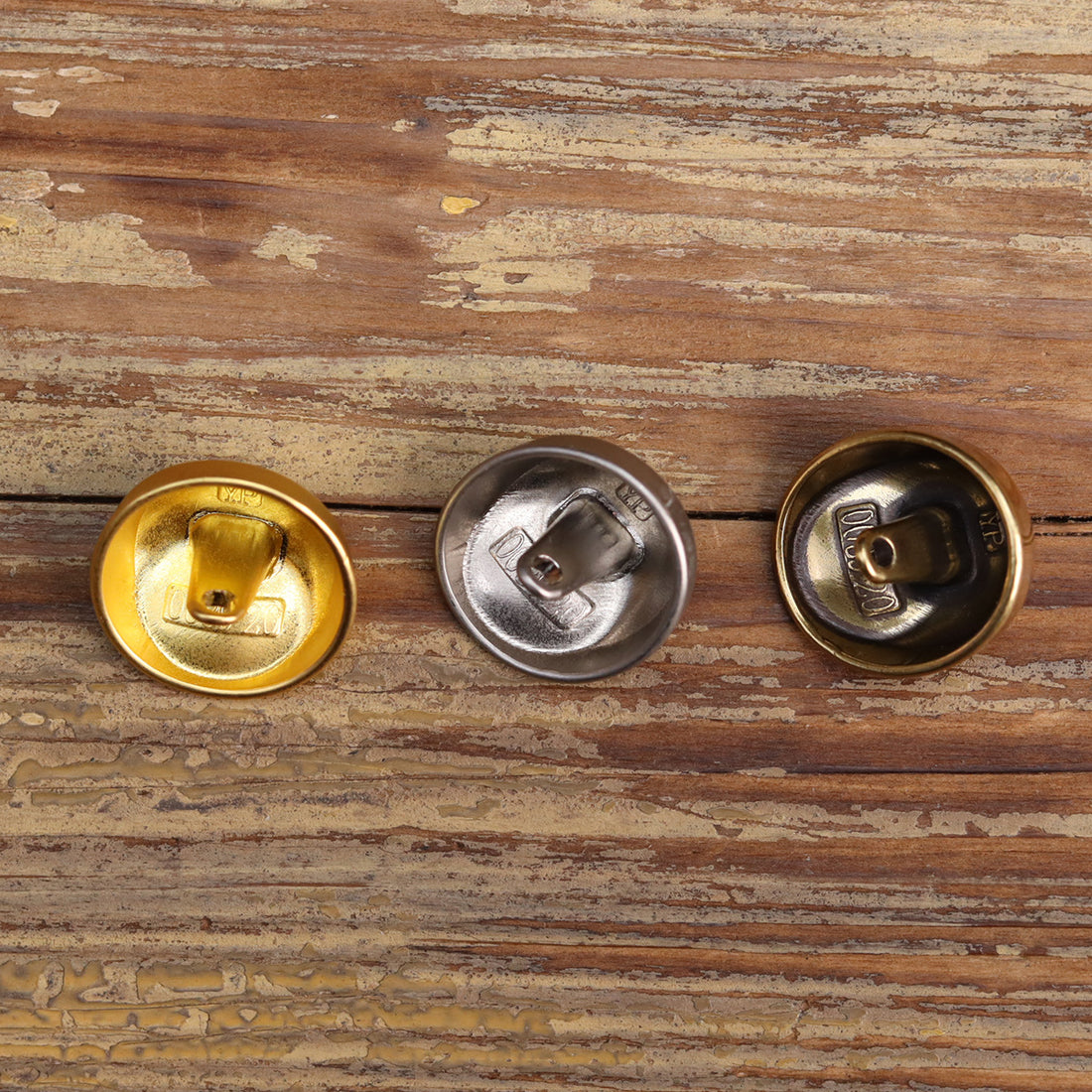 Vintage Luxury Metal Hand-Sewn Buttons for Women's Coats 18 Pack - Lots of Buttons