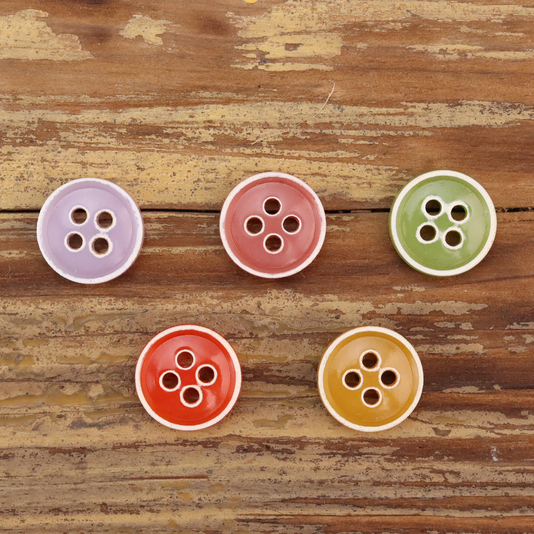 11.5mm 14 Colorful Urea Buttons for Kids' Clothing 70 Pack - Lots of Buttons