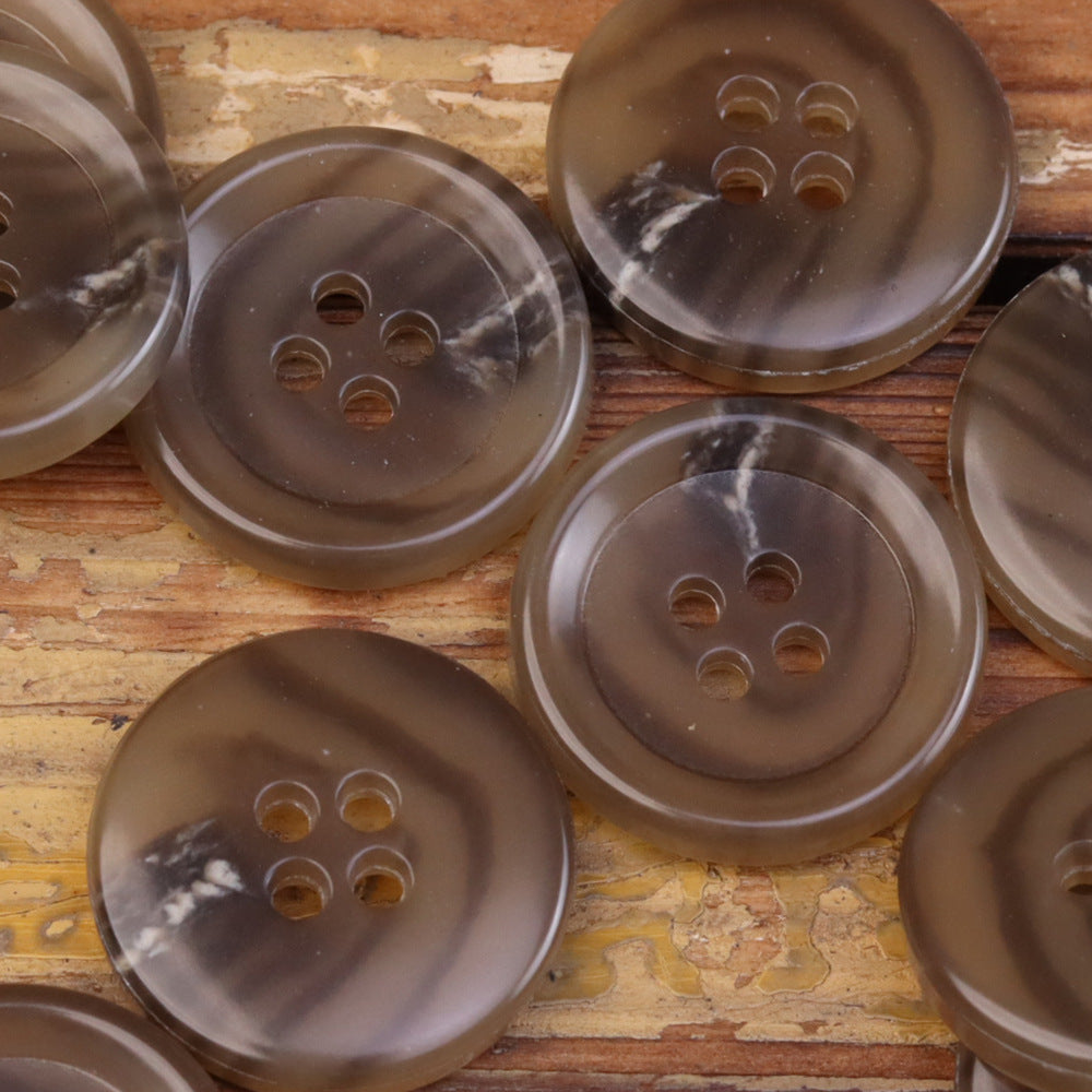 Imitation Horn Urea Buttons for Men's Suits Jackets 50 Pack - Lots of Buttons