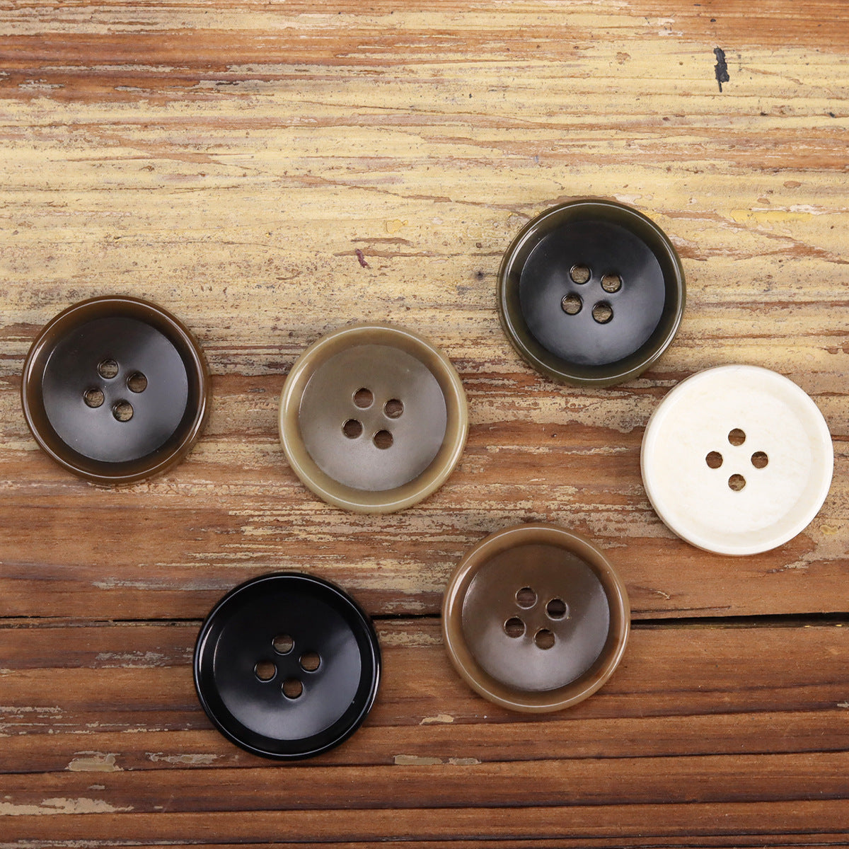 Imitation Fruit Texture Urea Buttons for Suit Jacket 30 Pack