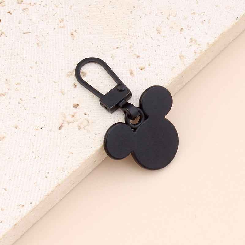Detachable Alloy Bear Charm Replacement Zipper Pulls Sliders 15pcs