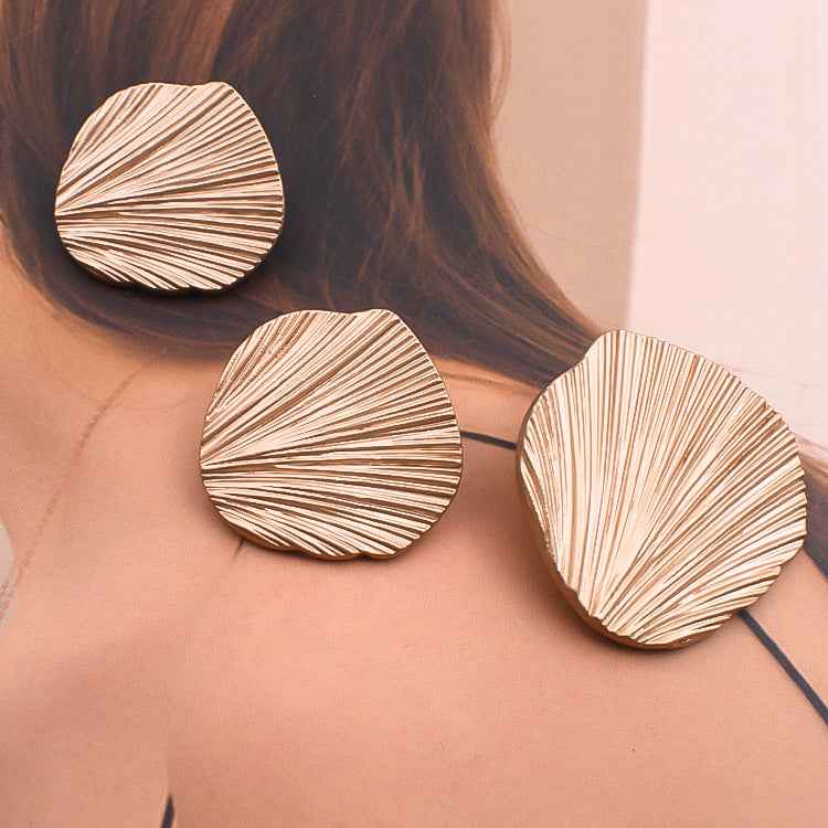 25/30mm Gold Leaf Metal Shank Buttons for Cardigans Jackets 20pcs