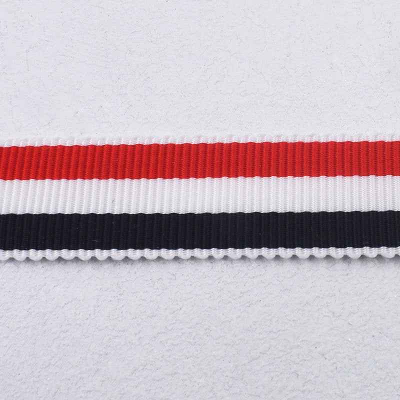 1cm-3.8cm Red/White/Blue Polyester Hatband Trim (50 Yards)