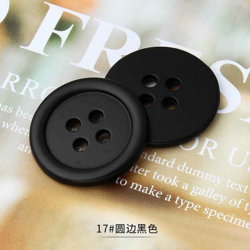 11.5-25mm Metal 4-Hole Premium Multi-Size Buttons for Tailoring 36pcs