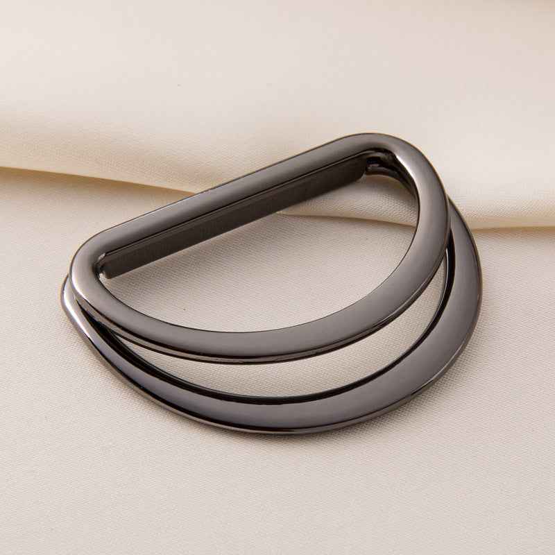 Double D-Ring Buckles Adjustable Metal Belt Fasteners 20 Pack(5 Color)
