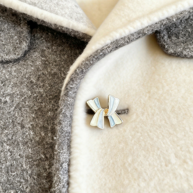 3D Irregular White & Sky Blue Enamel Metal Buttons 20PCS
