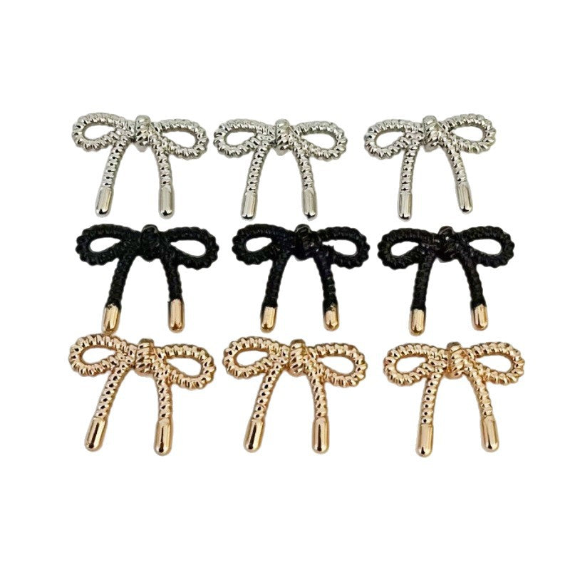 "Lace Butterfly" Hollow Metal Buttons with Thin Edge 20PCS