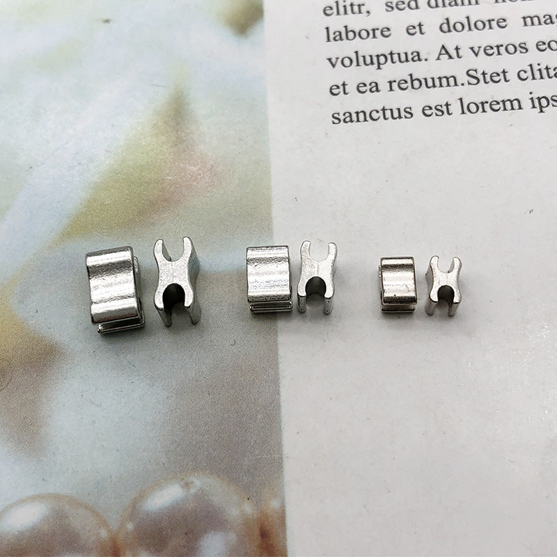 #5 Zipper Repair Kit Metal Head Sliders Retainer Insertion Pin 80 Pack