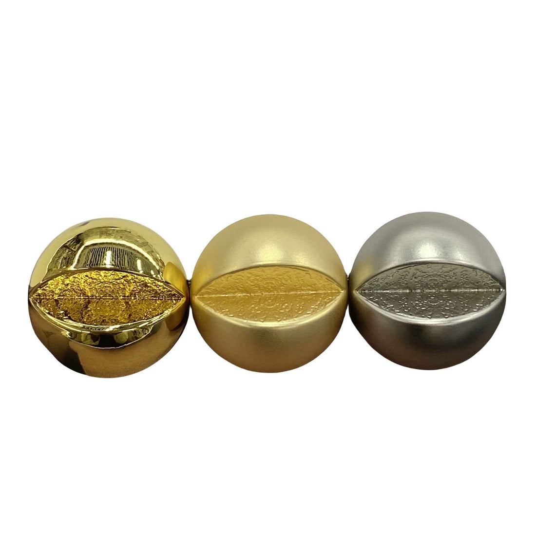 23mm Gold Smiley Face Decorative Metal Shank Buttons 20pcs