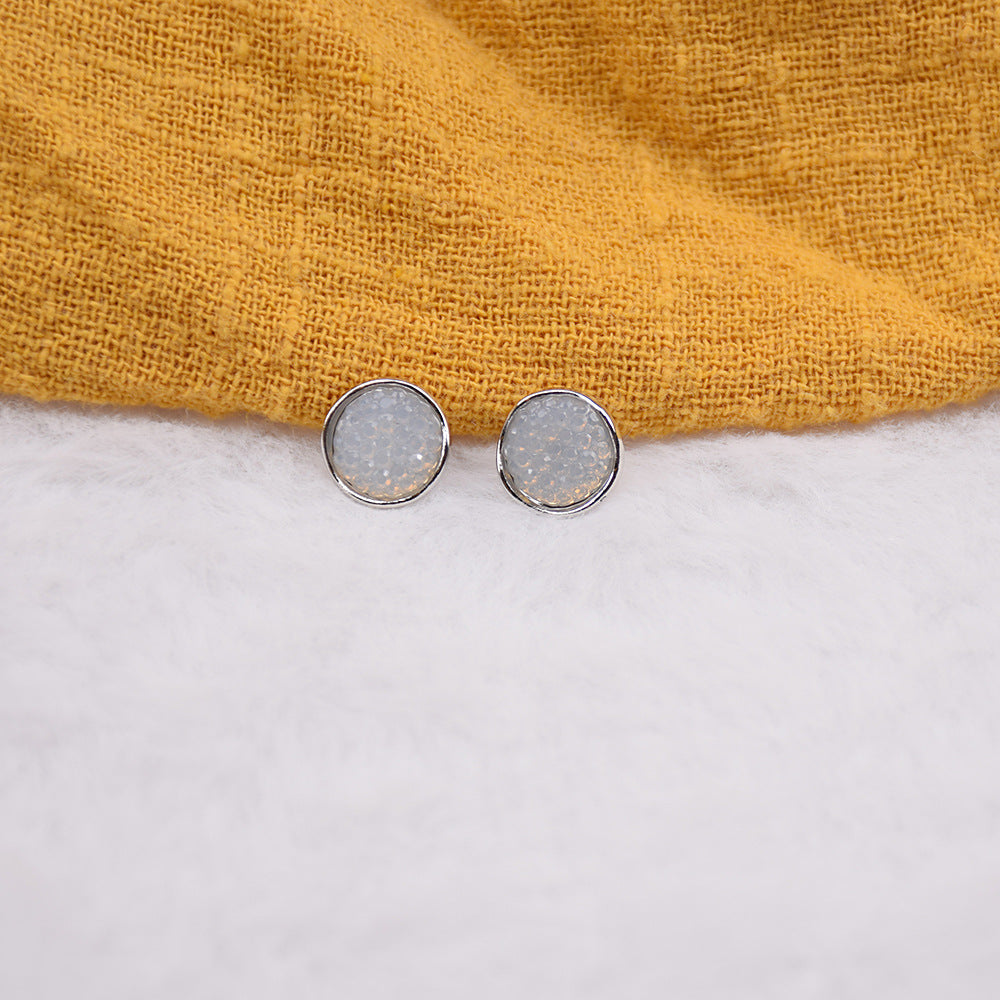 10mm Twinkle Star Resin Metal Buttons 20-Pack for Blouses Shirts