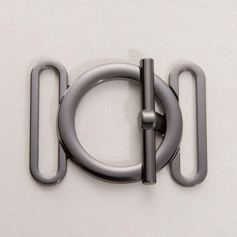 30/40mm Metal Belt Clasp Buttons Decorative Fasteners 20pcs