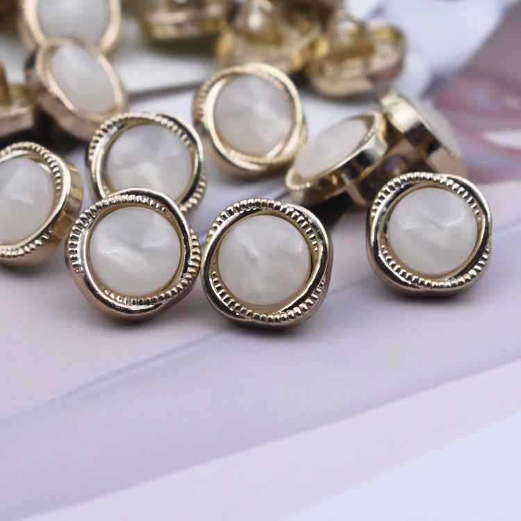 10mm Elegant Pearl Shirt Buttons for Women's Dress 20PCS