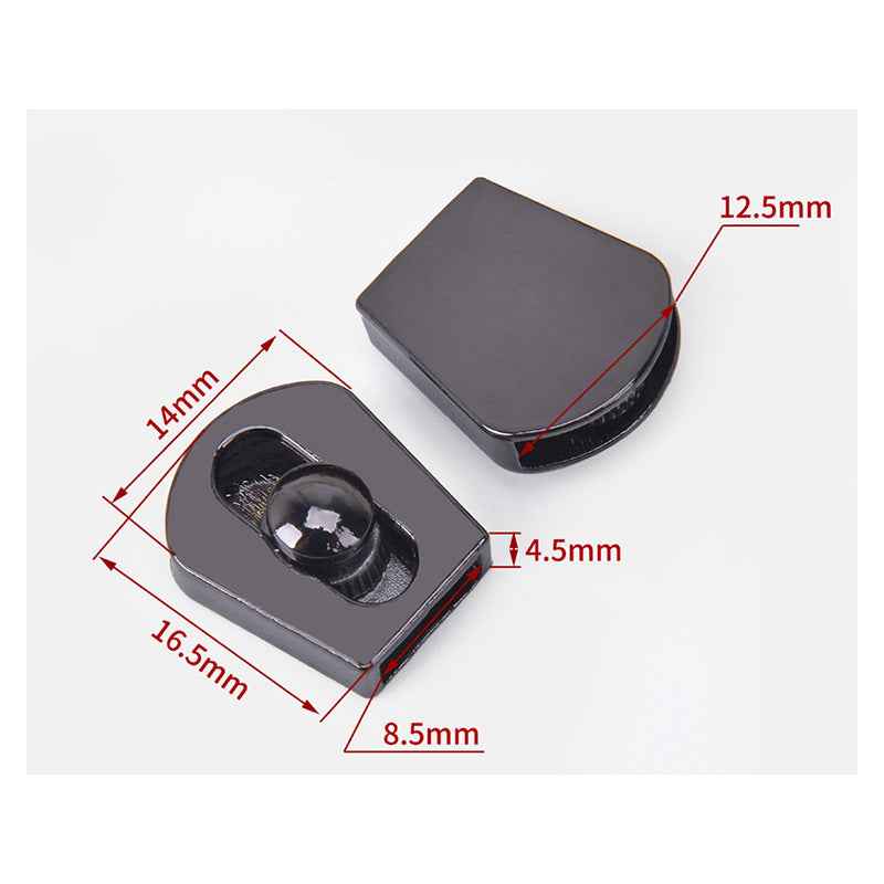Metal Bell-Shaped Flat Cord Adjuster Drawstring Stopper 20PCS