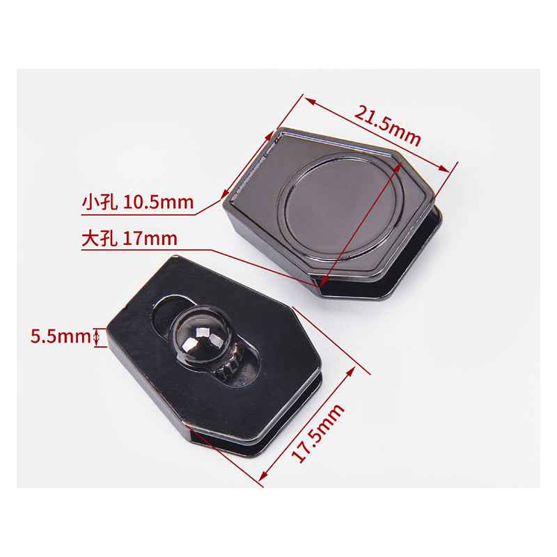 Metal Bell-Shaped Flat Cord Adjuster Drawstring Stopper 20PCS