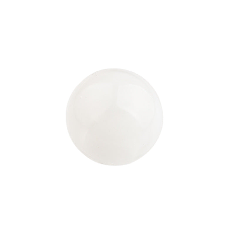 12mm Acrylic Colorful Mushroom Buttons with Shank - 240pcs