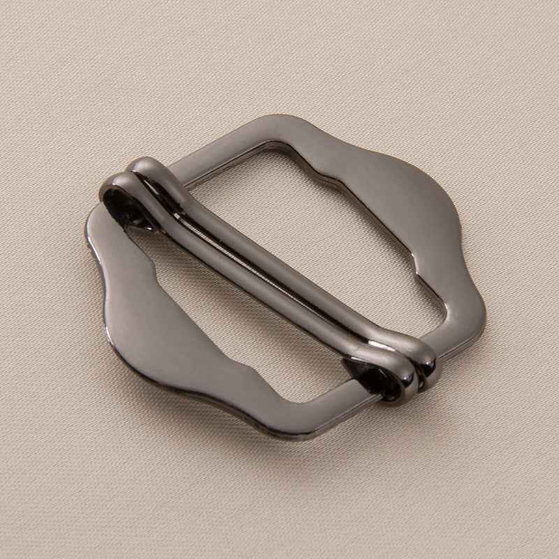 1-3cm Metal Slide Buckles Double-Pin for Belt Bag Vest 20pcs