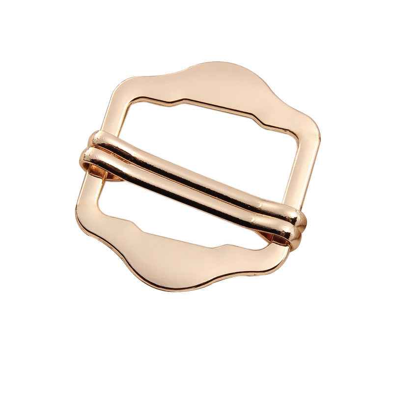 1-3cm Metal Slide Buckles Double-Pin for Belt Bag Vest 20pcs