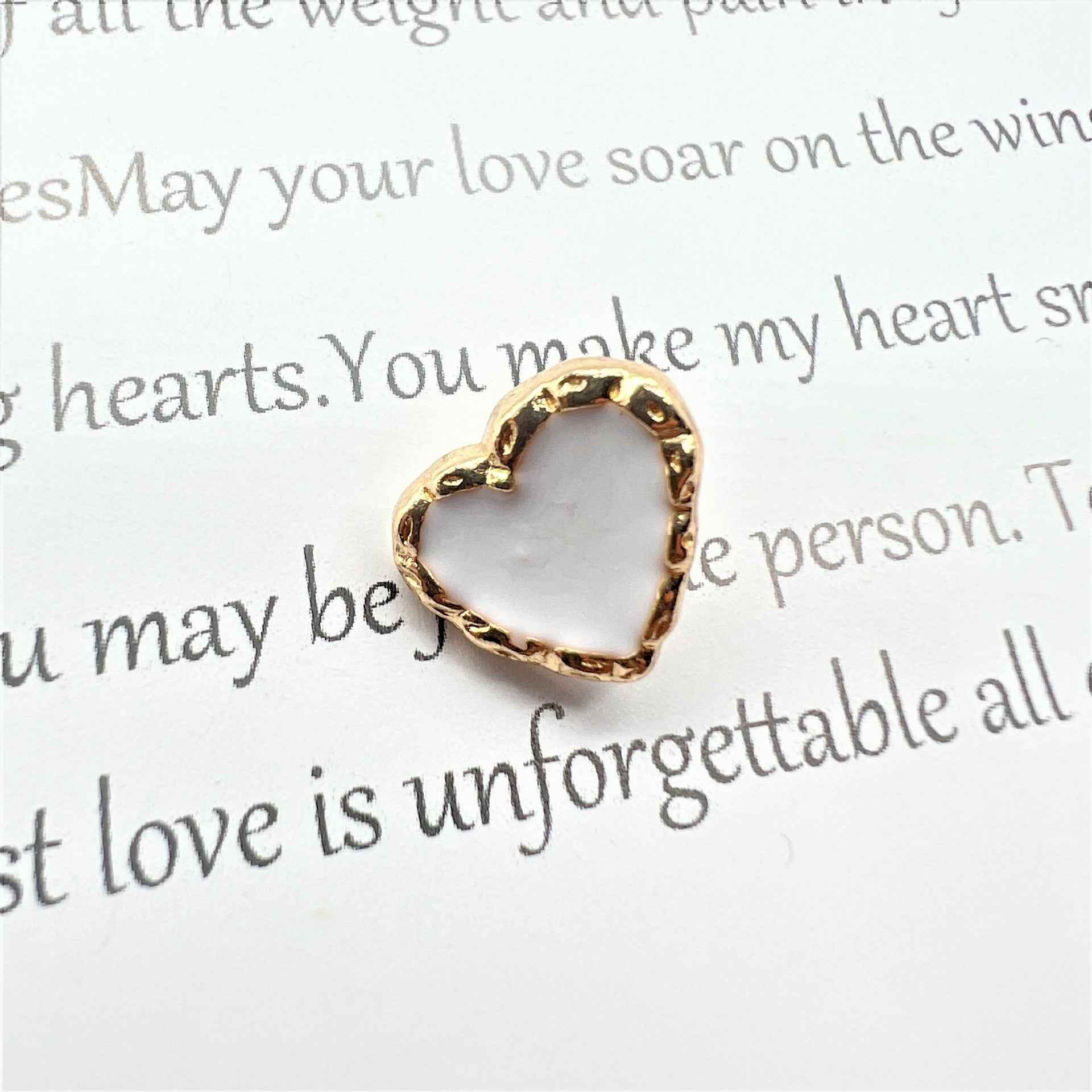 20L (12.5mm) Vintage British-Style Heart Shank Buttons 48 Pack
