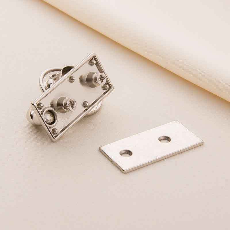 30mm Silver Gold Metal Buckle Clasps Fasteners for Luggage 20pcs