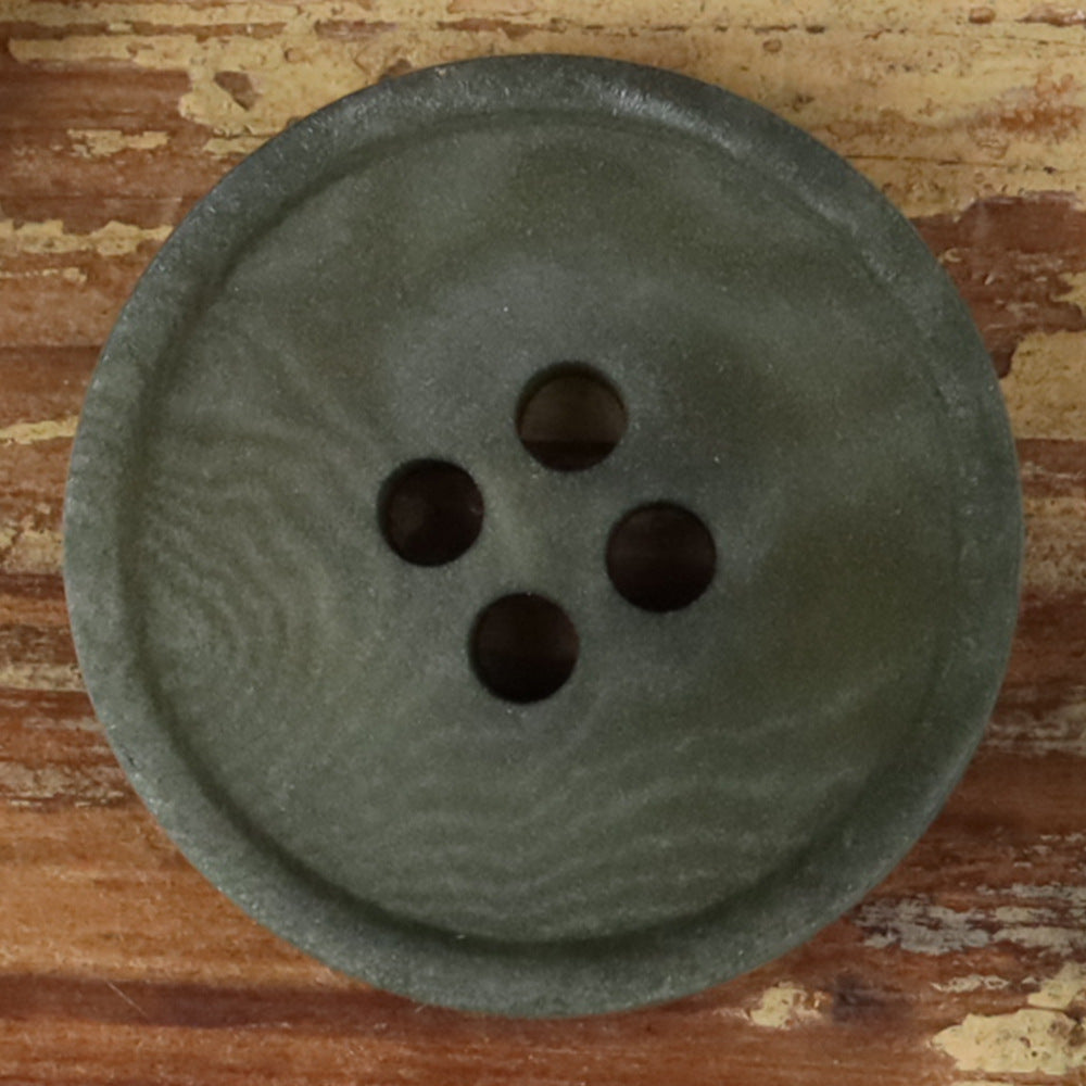 Colorful Natural Nut Round 4-Hole Matte Frosted Buttons – Set of 20