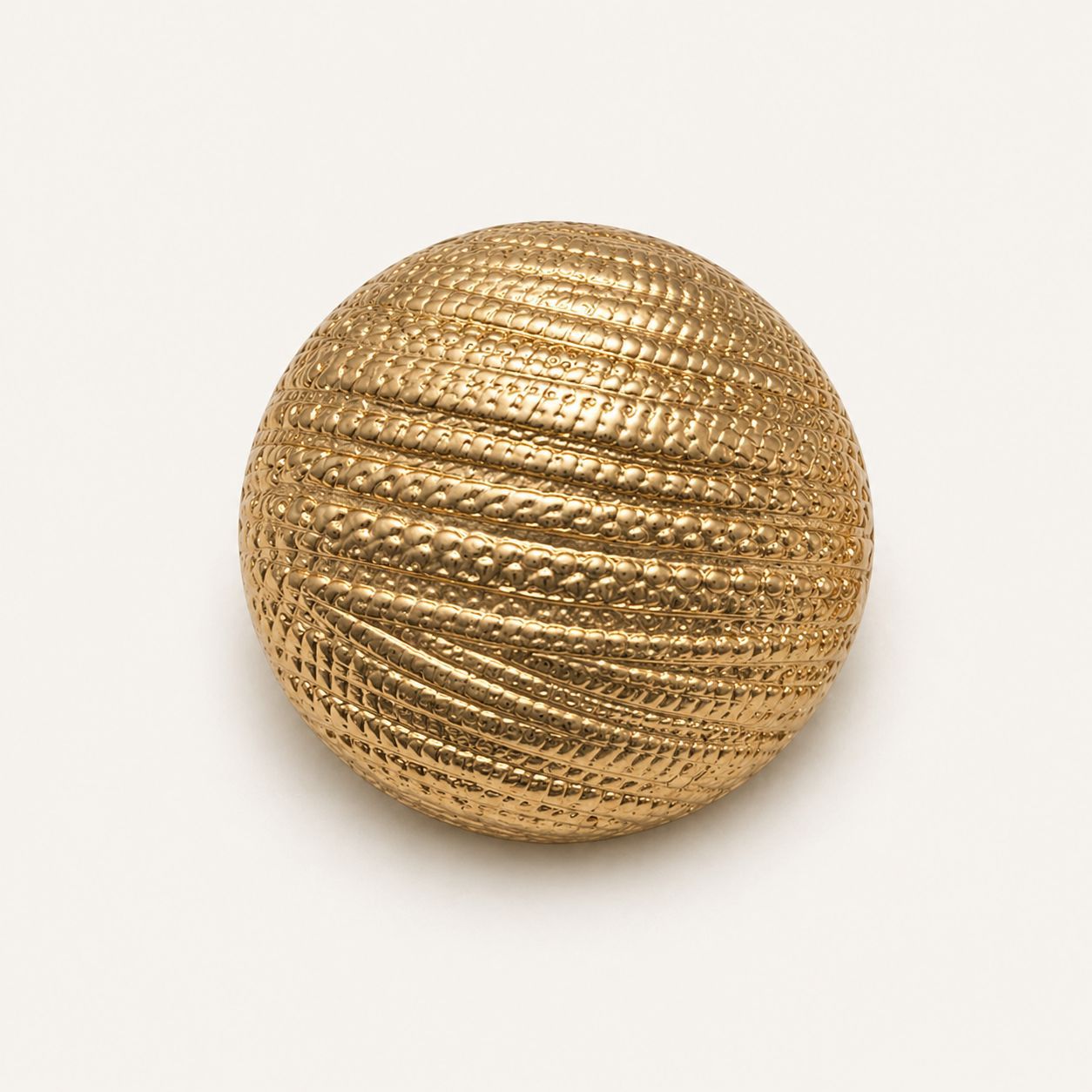 Gold Mesh Round Metal Shank Buttons 50PCS For Knits,Coats & Sweaters
