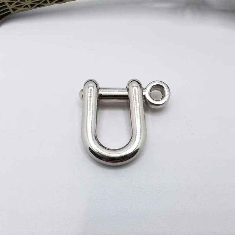6MM Mini Vintage D-Ring Buckles Detachable Horsebit Clasps 40 Pack