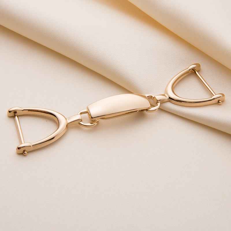 75/95mm Gold Silver Coat Hook Buckles for Trench Coat 20pcs