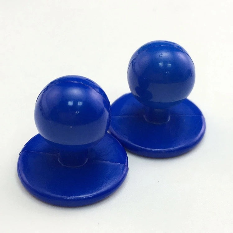 18mm Műanyag Gömbölyű Szakács Egyenruha Gomb 200 Csomag (4 Vegyes Szín)