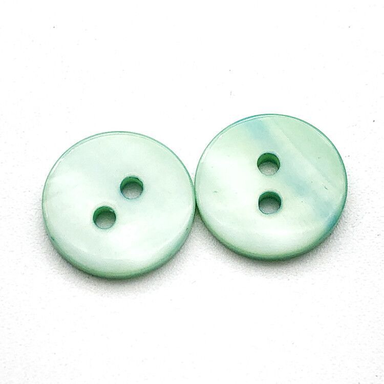 12,5 mm Bottoni Piatto a Due Fori per Camicie 20 pezzi