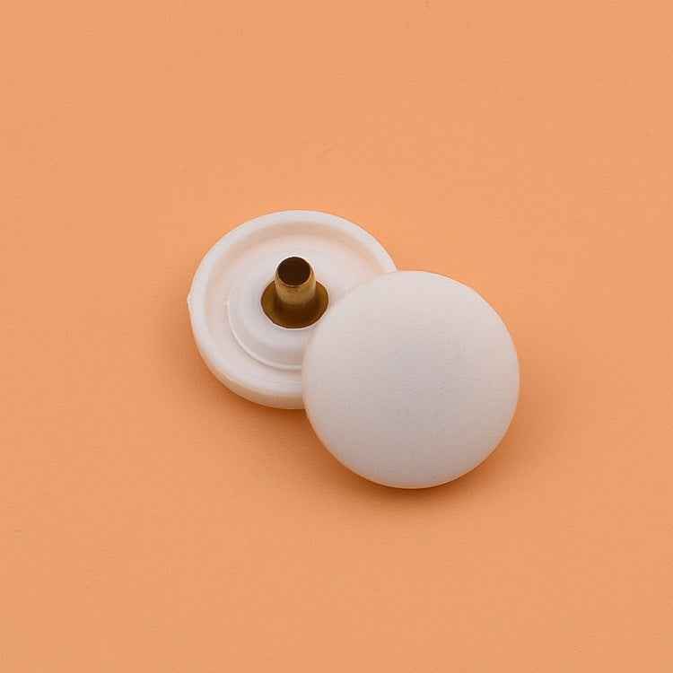 15MM Black & White Plastic Nylon Snap Buttons 100pcs