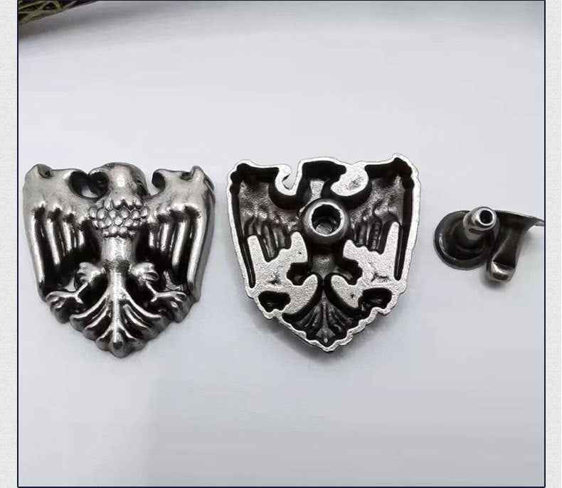 18MM Eagle Head Rivet Studs Vintage Gothic Metal Decorative Nails