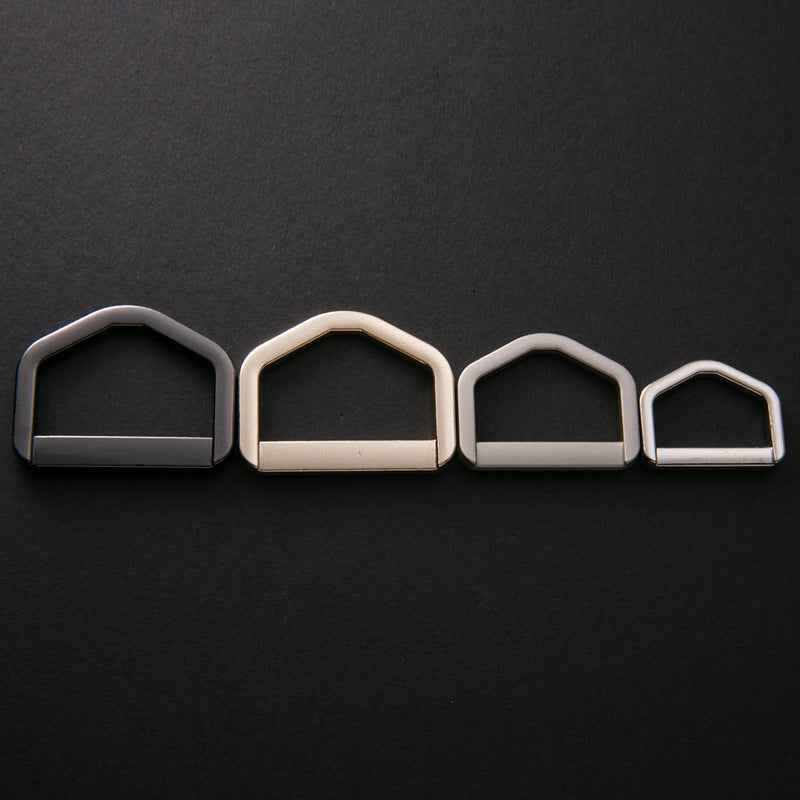 20/25/30mm Metal Hexagonal D-Ring Buckles 20 Pack(5 Colors)