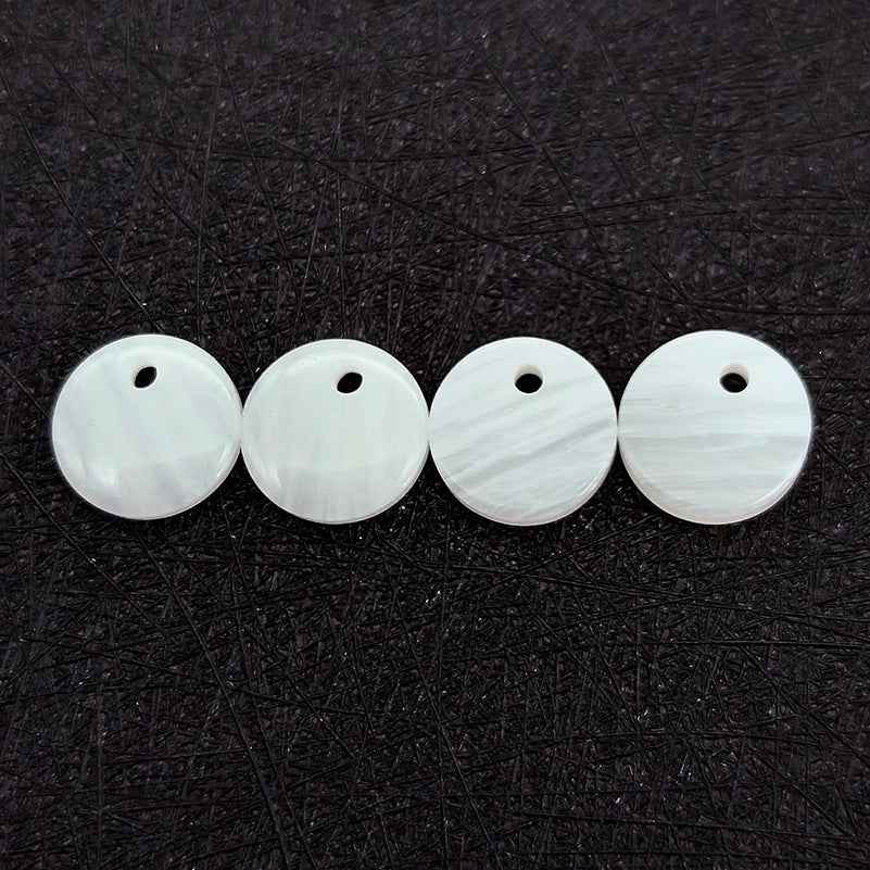 18L (11.5mm) Round Single-Hole Resin Decorative Buttons 90 Pack