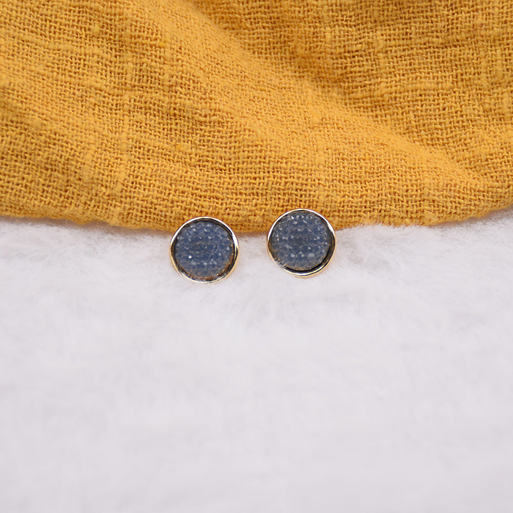 10mm Twinkle Star Resin Metal Buttons 20-Pack for Blouses Shirts