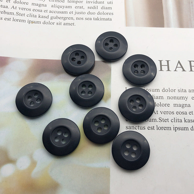 18mm Ronde 4-Gat Hars Camouflage Militaire Knopen 50st