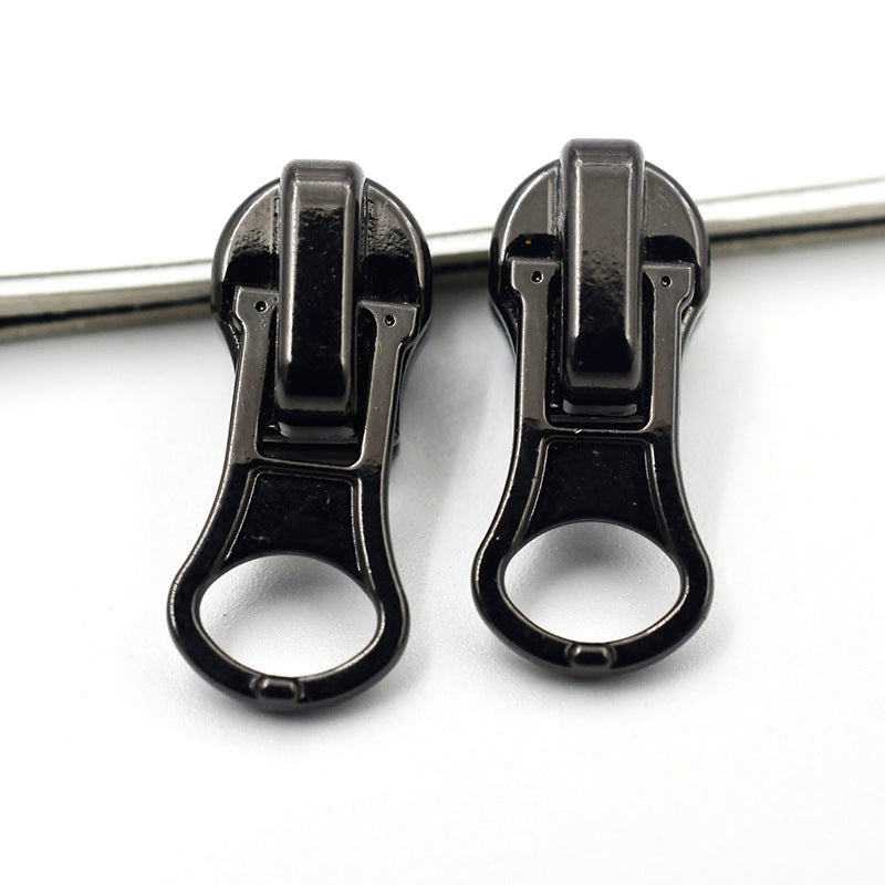 #4 Heavy-Duty Metal Zipper Pulls for Clothing 20 Pack(4 Mixed Colors)