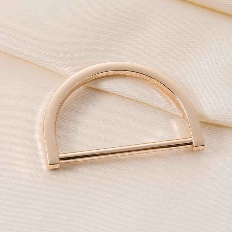 Metal D-Ring Strap Adjusters Buckles for Bags Belts 20 Pack(4 Colors)