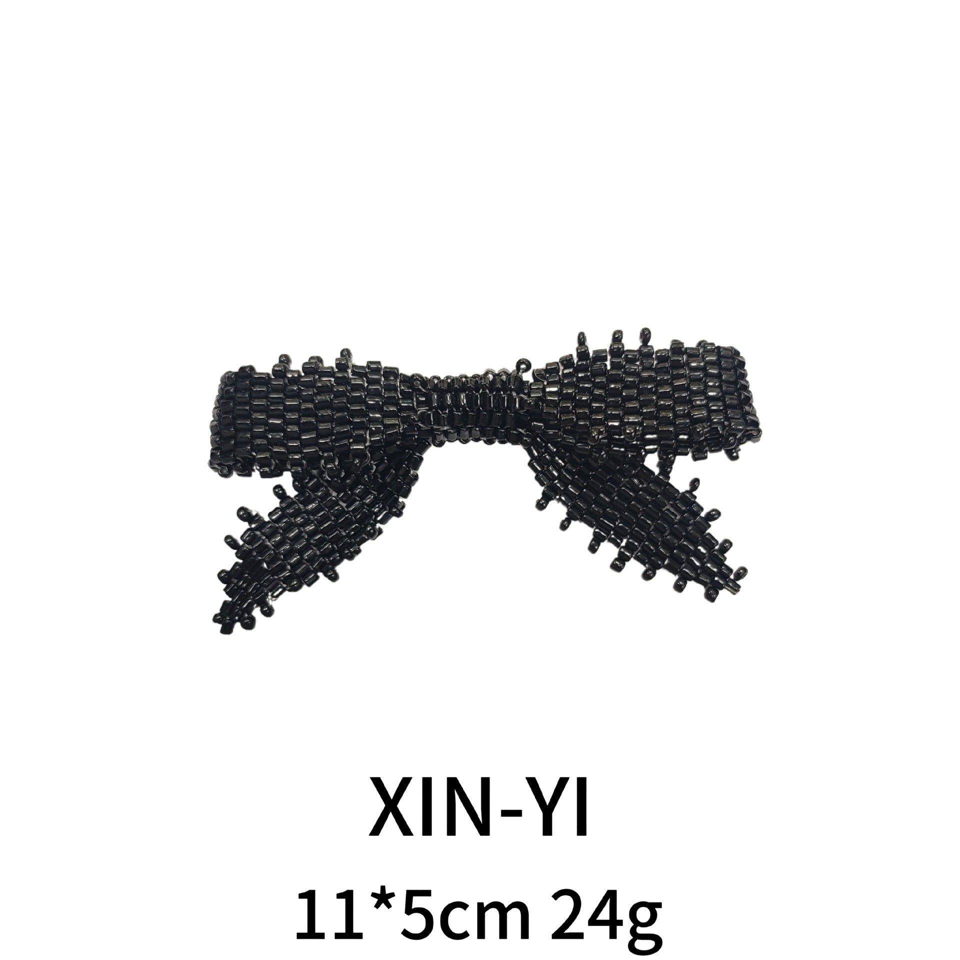 Liten Båge Kamelia DIY Skor Broderad Tygmärke 7 Pack