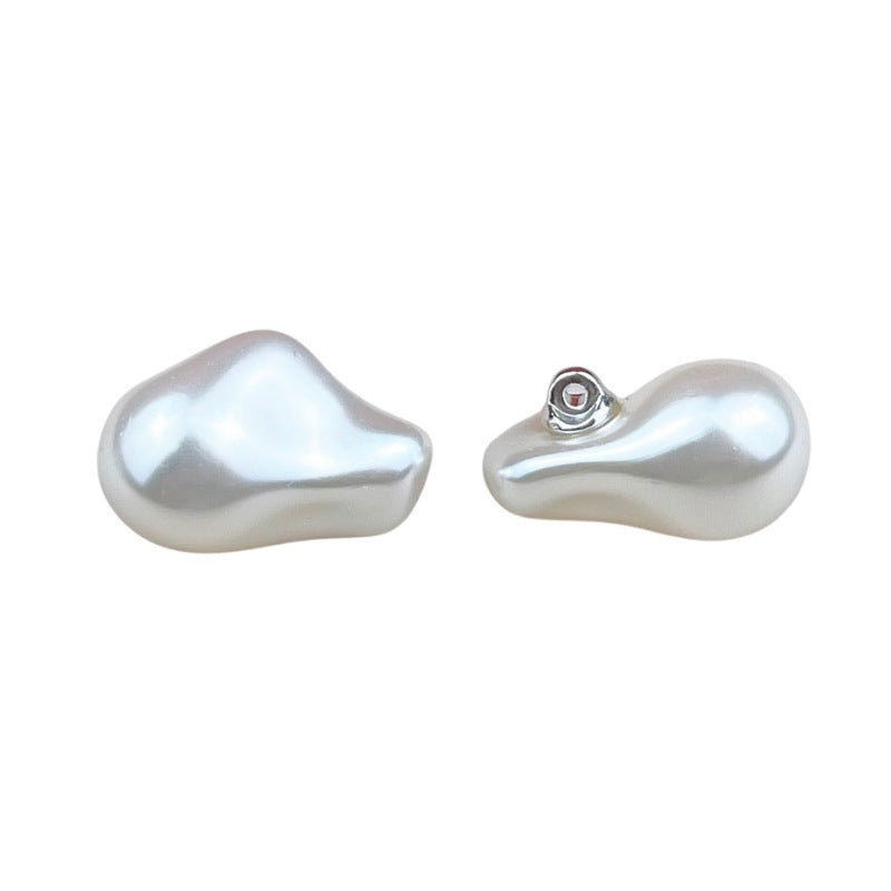 Botões de Cheongsam de Pérola Amendoim de Alto Brilho 18/23MM 10pcs