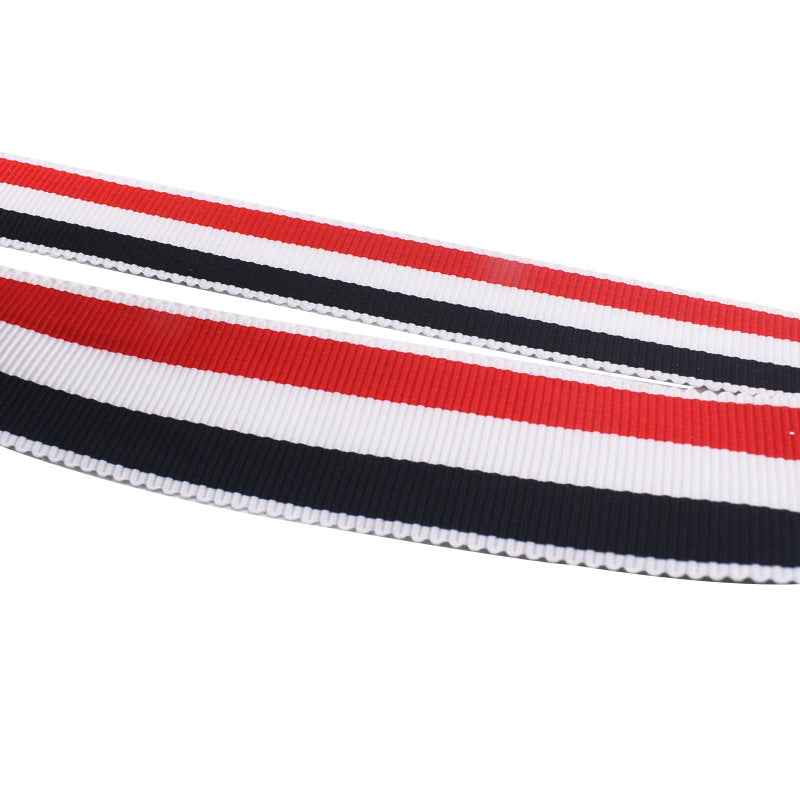 1cm-3.8cm Red/White/Blue Polyester Hatband Trim (50 Yards)